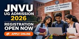 JNVU Begins UG Admission 2026 27